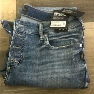 Silver Jeans Blue Straight Leg Denim